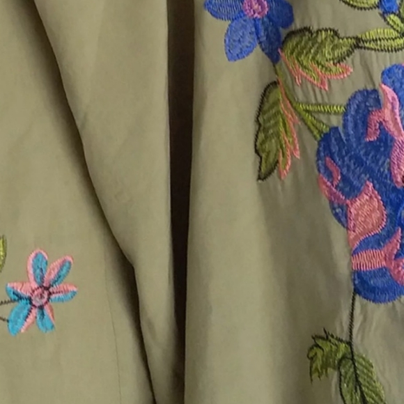 HP New Bohemian Floral Embroidered Kimono cover up - Picture 6 of 8